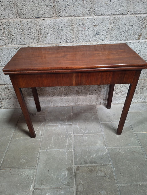Console en acajou 19e siècle