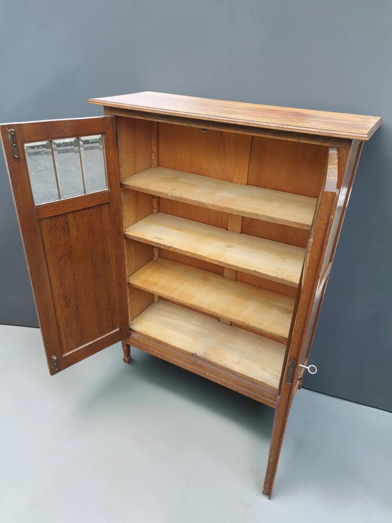 Image 1 of Antiker Art-Deco-Schrank mit Bücherregal