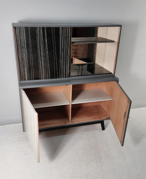 Vintage vitrinekast, jaren 70 – Vitrinekasten, Wood (photo 3 of 11)