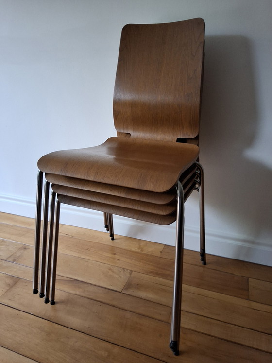 Image 1 of Chaises Gilbert d'IKEA, conçues par Carina Bengs, années 1990