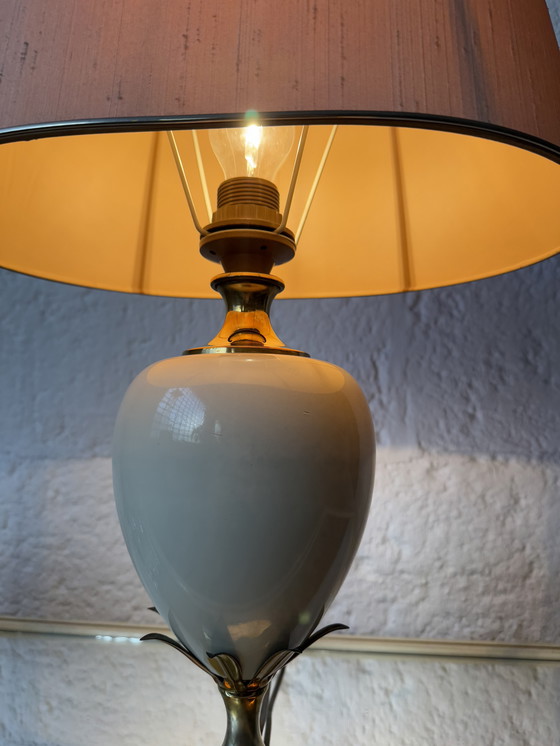 Image 1 of Lampada a forma di uovo di ananas di Le Dauphin, anni '70