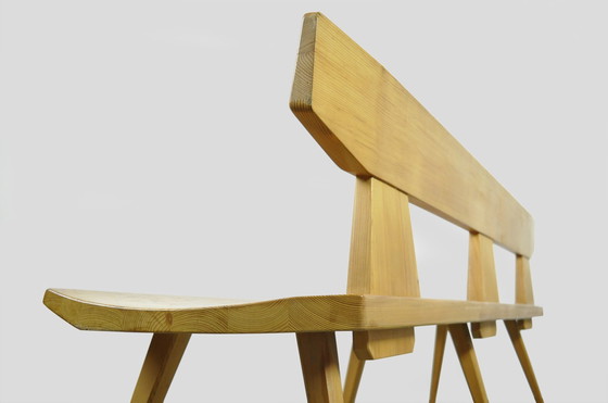 Image 1 of Dänische handgefertigte Vintage-Bank von Jacob Kielland-Brandt, 1960er Jahre