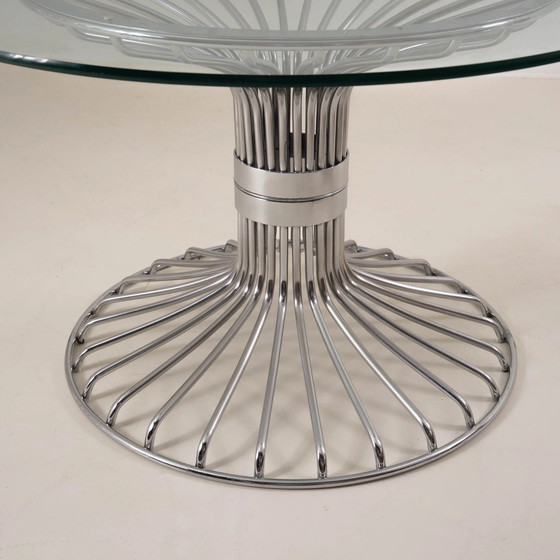 MESA DE COMEDOR GASTONE RINALDI PARA RIMA – Muebles, Metal, Chrome (photo 2 of 6)