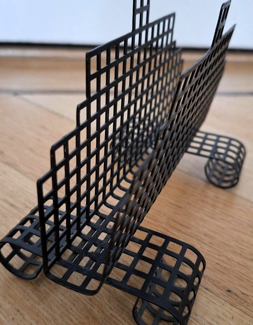 porte-lettres ou porte-serviettes vintage Pilastro