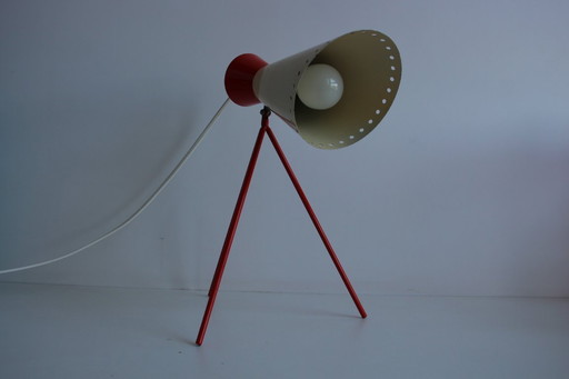Vintage Tischlampe, Modell 1618/NAPAKO, Josef Hůrka, 1950er Jahre.