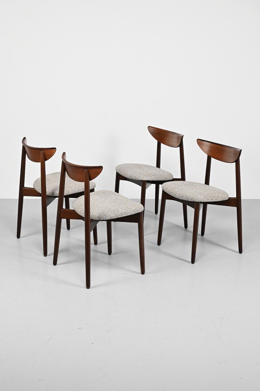 Set of 4 Østergaard dining chairs