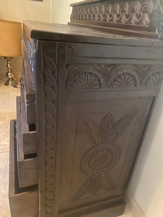 Image 1 of Französisches Sideboard mit 8 Schubladen und einem Ablagefach oben