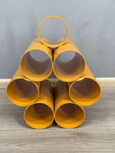 Space Age Vintage OPAL Möbel Wine rack / Magazine rack