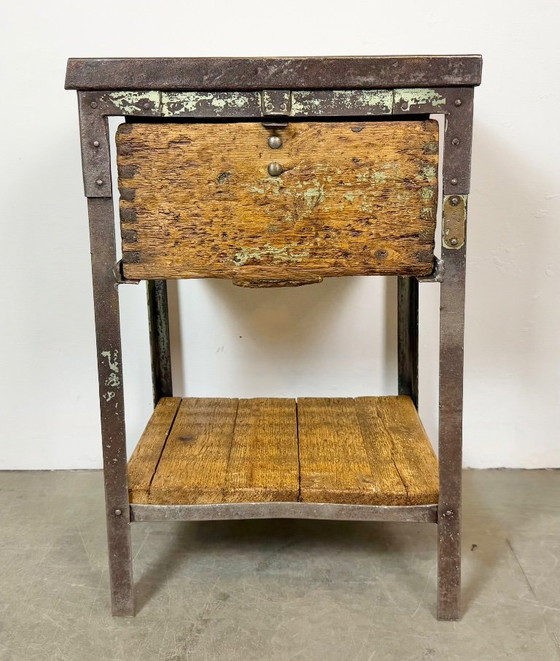 Industrial Chest of Drawers, 1950s – Iron (photo 3 of 17)