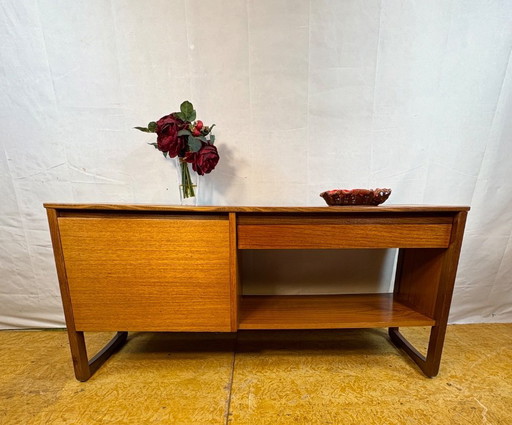 Mid-Century Retro Vintage Teak Sideboard by G Plan 1960s  Record Player Cabinet • Vinyl Storage • TV Stand  A stylish and highly