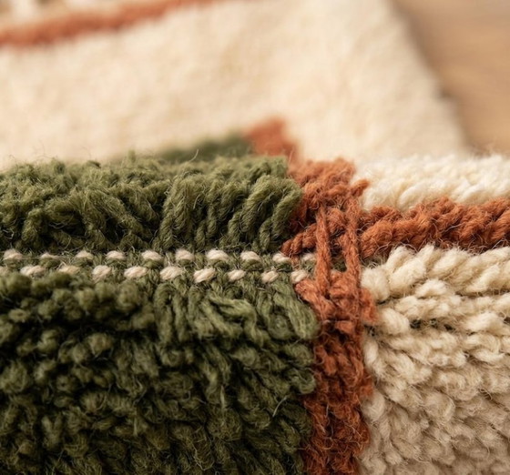 Tapis marocain élégant – Laine des montagnes de l'Atlas, fait main, 250 cm x 150 cm – Cotton (photo 6 of 7)