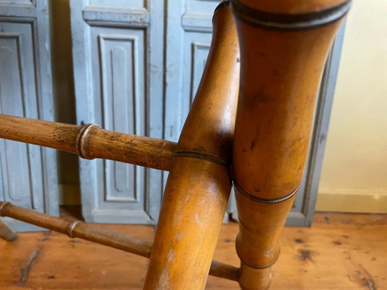 Image 1 of Mesa plegable Mesa auxiliar Antigua francesa