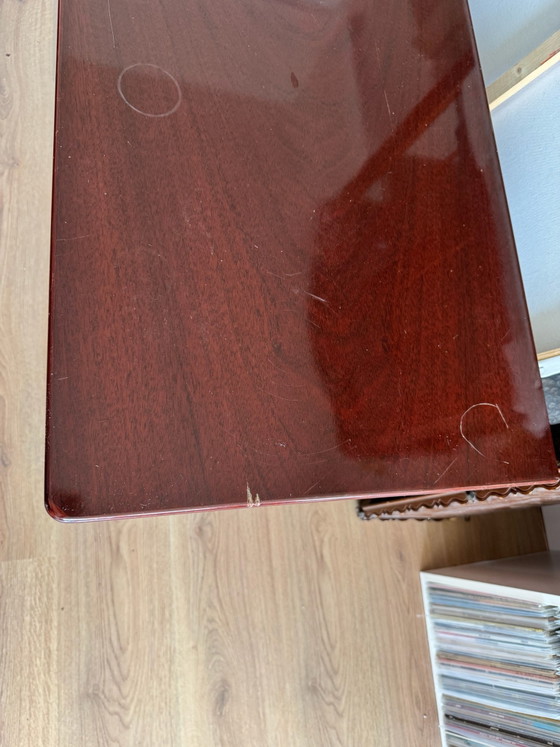 Magic box tafel en spiegel, Kaptafels, Glas, Hout, Bruin (foto 6 van 13)