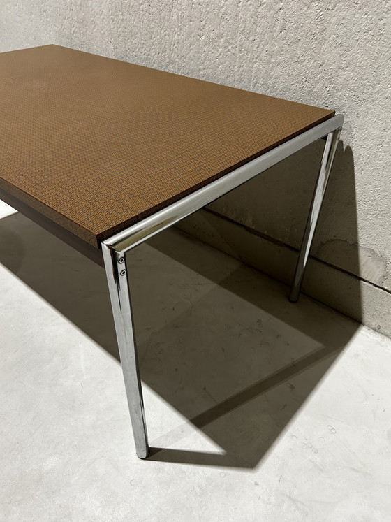 Vintage MCM Dining Table – Metal, Chrome (photo 3 of 9)