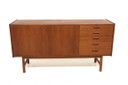 Skandinavisches Teak-Sideboard, Schweden, 1960