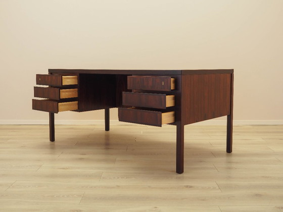 Image 1 of Bureau van palissanderhout, Deens design, jaren 70, vervaardigd door Omann Jun.