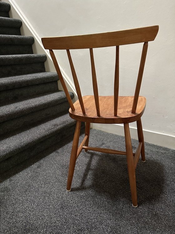 Vintage Pastoe Stoel – Eetkamerstoelen, Wood (photo 3 of 5)