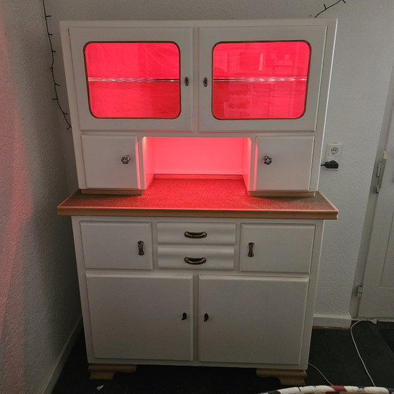 Kitchen Buffet, 1950s - 1960s, Restored – Cabinets, Ceramic, Glass (photo 14 of 15)