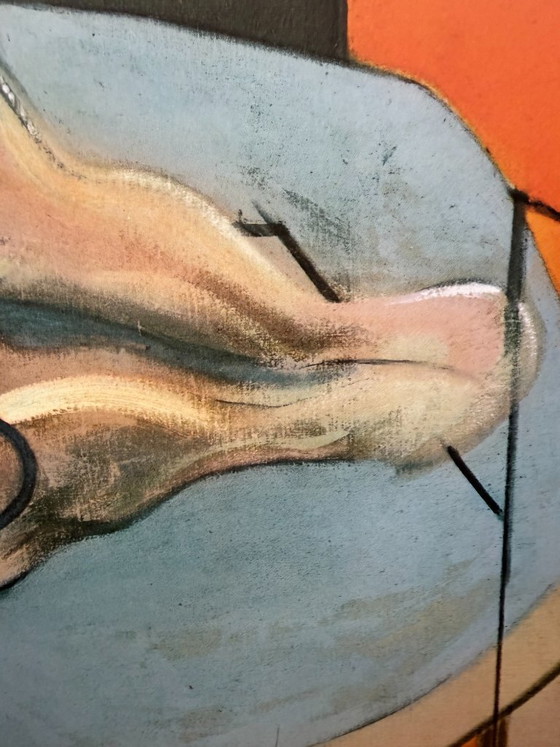 Francis Bacon (1909-1992), Marlborough Gallery, 1980,  Orginal Vintage Exhibition Poster, Paper, Multi Color (photo 9 of 11)
