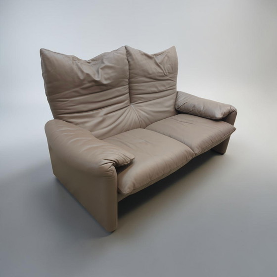 Image 1 of Cassina Maralunga suite sofá de diseño de dos plazas Magistretti