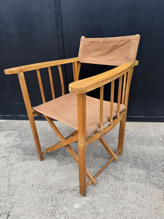 Image 1 of 1950s director's chair