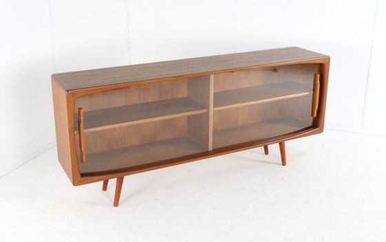 Image 1 of Credenza Dyrlund Vitrine Credenza 'Simested' vintage