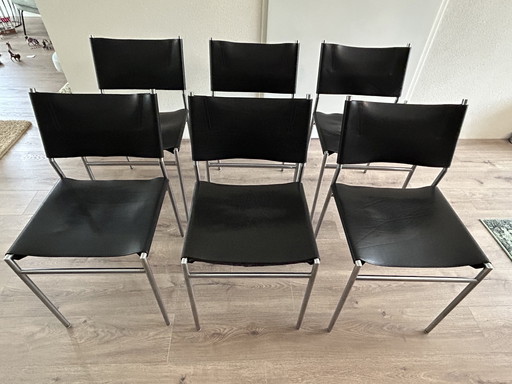 6x Spectrum Se06 Dining Chairs