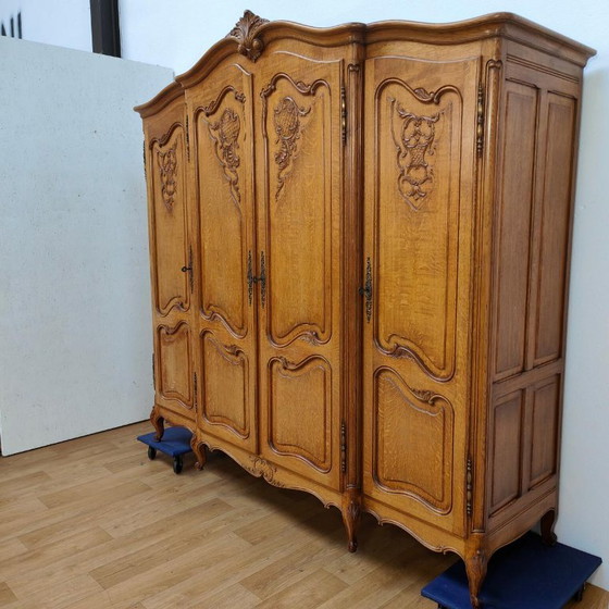 Armadio vintage smontabile, Legno, Marrone, Klassiek (foto 3 di 6)