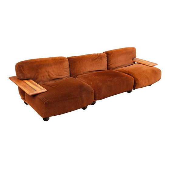 Image 1 of three-seater Piana sofa by Mario Bellini for Cassina, 1970