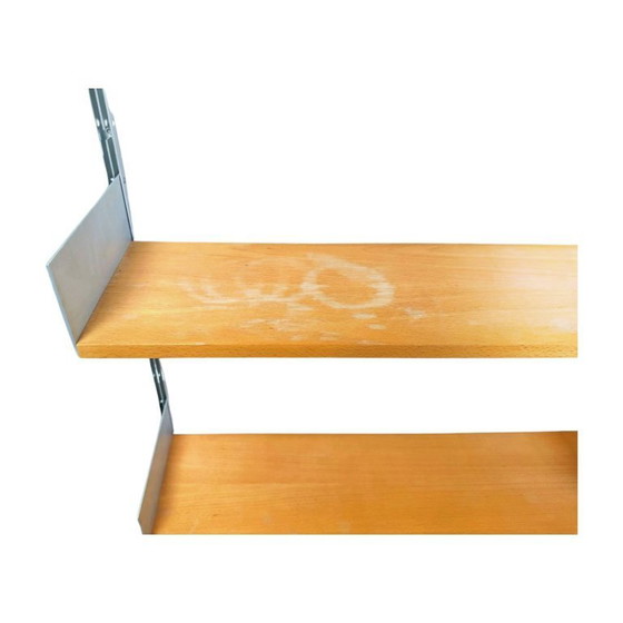 Image 1 of Originele Dieter Rams wandplank 606 Vitsoe hout design Bauhaus