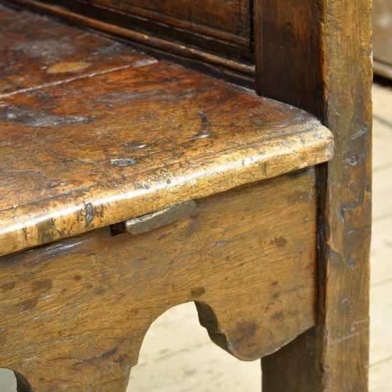 Image 1 of Antique walnut bench, Southern France / Northern Spain, 17th–18th century