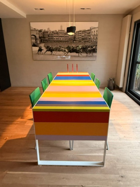 Table design colorée – Tables de salle à manger, Autre (photo 2 of 5)