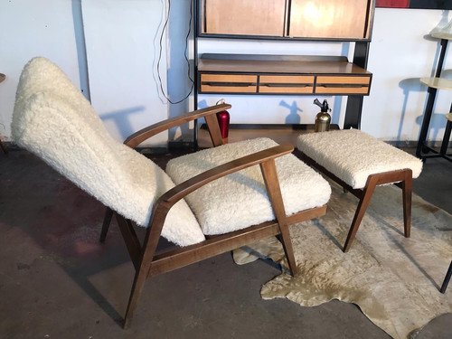 Knoll ANTIMOTT Wingback Armchair 50s (photo 14 of 38)