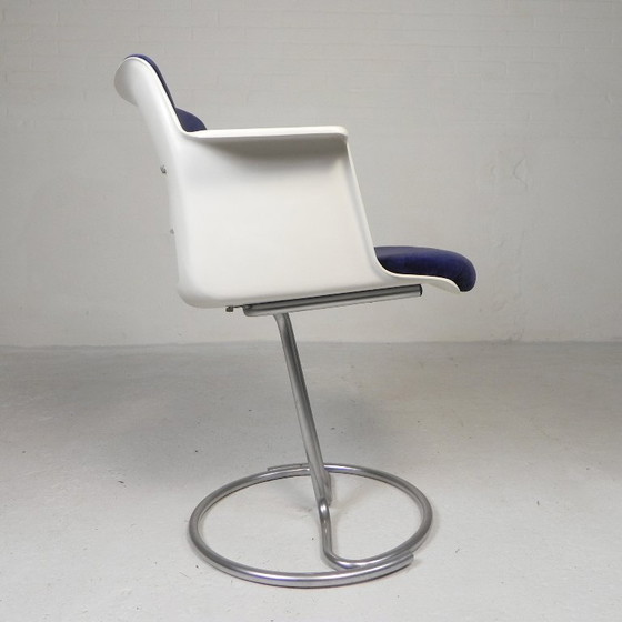 Image 1 of Gispen chair with fiberglass shell, 1960s