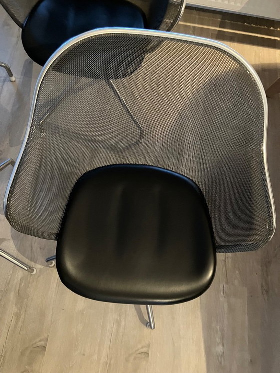 Image 1 of 4 sedie da ufficio/sala da pranzo di B&BItalia modello UI4