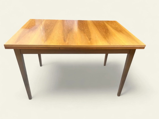 Vintage Extendable Table by Palette Möbelwerk | Mid-Century Dining Table | Scandinavian Design – Wood (photo 3 of 8)