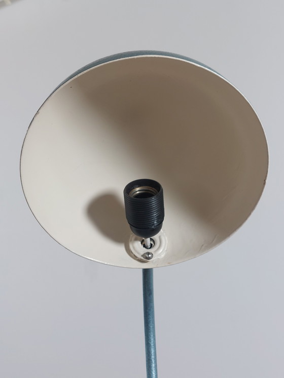 Image 1 of Vintage metalen werkplaatslamp van Gebrüder Cosack, bureaulamp, gehamerd oppervlak, jaren 1940