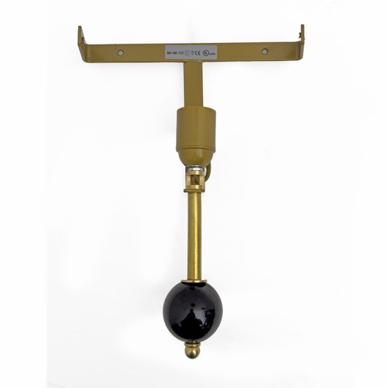 Image 1 of Coppia di applique da parete moderne in vetro di Murano italiano con texture