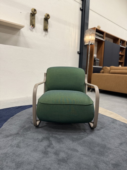 Pode Chap Armchair Remix fabric 982 