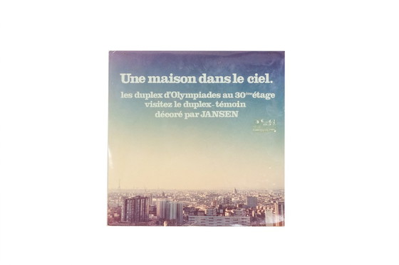 Image 1 of Jansen House. Mobile per dischi in vinile con vetro fumé. Anni '70.