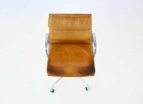 Stoel met zacht kussen, ontworpen door Charles & Ray Eames voor Herman Miller, jaren 70. – Bureaustoelen (photo 7 of 10)