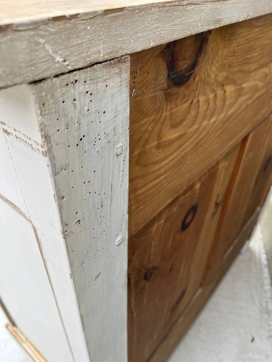 Buffet parigino patinato – Armadi contenitori, Wood, Vintage (photo 16 of 21)