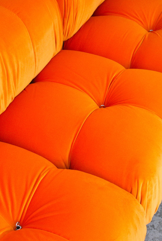 Image 1 of Divano modulare arancione - Camaleonda di Mario Bellini