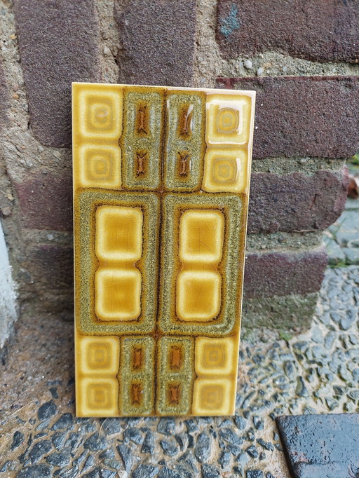 Azulejos retro de los años 70: estilo vintage único