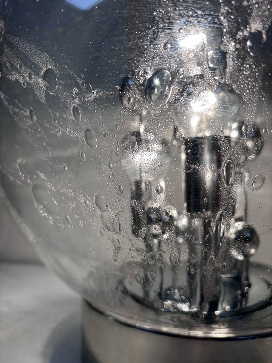 Originele Vintage Doria Leuchten 'Big Ball' Tafellamp Jaren 70 Space Age Klassieker – Tafellampen, Glass (photo 7 of 15)