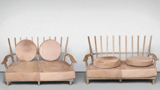 Sofá "Grand Repos" Robert GUILLERME y Jacques CHAMBRON