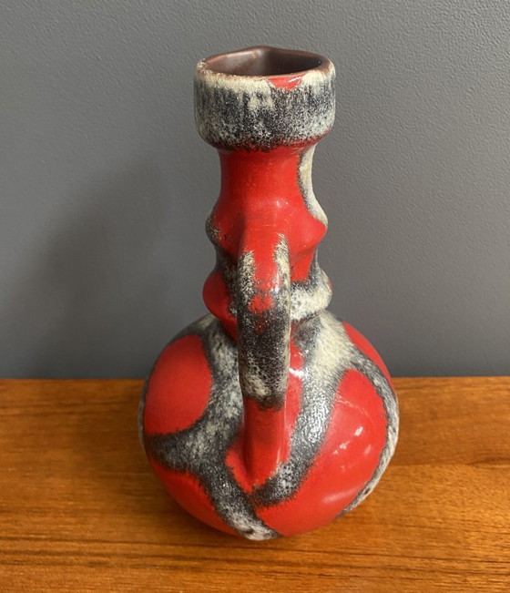 Image 1 of Jarrón de lava roja de Jopeko modelo 7201-21