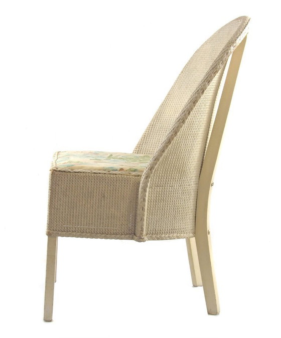 Image 1 of Sedia in stile Lloyd Loom Studio con cassetto