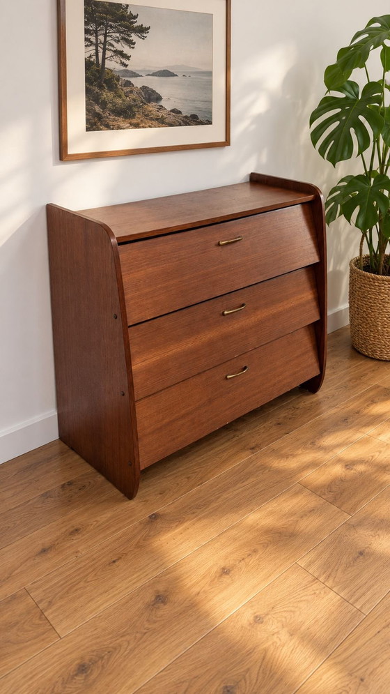 Mobile scarpiera vintage di design scandinavo – Armadi contenitori, Metallo, Legno (photo 3 of 5)