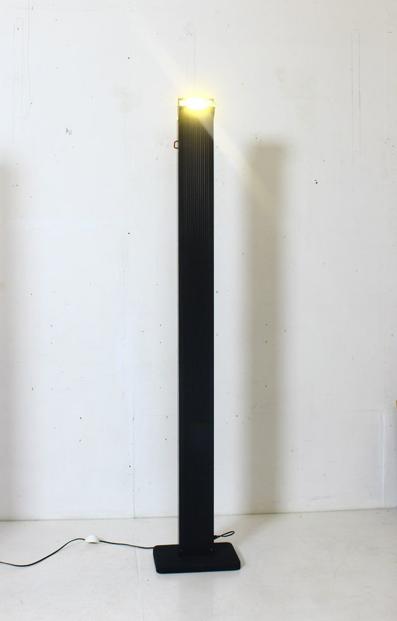 Image 1 of Pair of Vintage Italian Zagar floor  lamps by Silvio Carpani for Stilnovo, 1970s